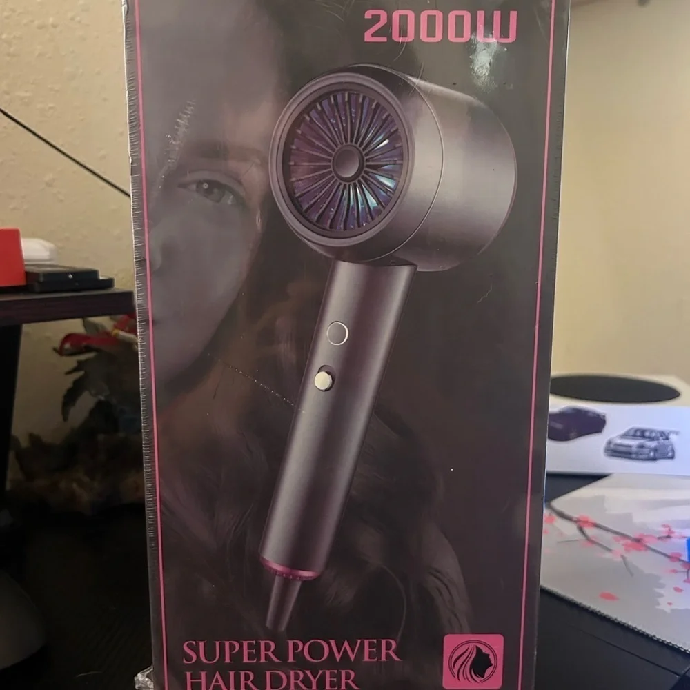 MT-1800 Super Power Hair Dryer - Black